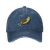 Klassische Unisex-Baumwoll-Avocado-Bauchmuskel-Workout-Baseballkappe für Erwachsene, verstellbar, Papa-Hut, Damen, Unisex, Hip-Hop