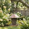 Retractable Automatic Bird Feeder Iron Hummingbird Feeder Bird Food Container  Various Pet Birds