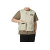 Timberland Raeburn Solid Color Detachable Pocket Round Neck Zipper Vest Unisex Vests A5ZU1-CR3