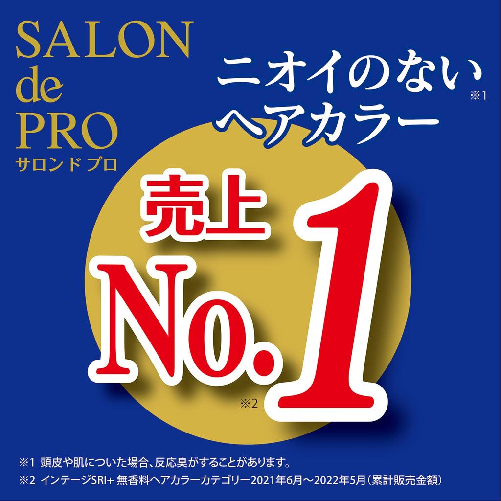 Salon De Pro Hair Deep Ash Brown Fragrance-Free Color, Quick-Dye Cream, 5A, [Quasi-drug]