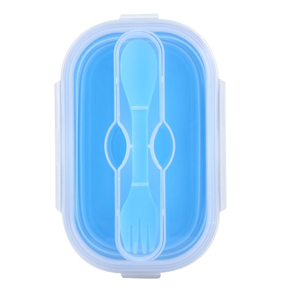 Capacity Collapsible Food Container Microwave Safe Portable Food Storage  Outdoor Travel