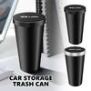 Car Trash Can Mini Waterproof Storage Cup Holder Garbage Bin Lid Accessories For Lada Niva Priora 4x4 Urban Vesta Granta Riva Qclyn77