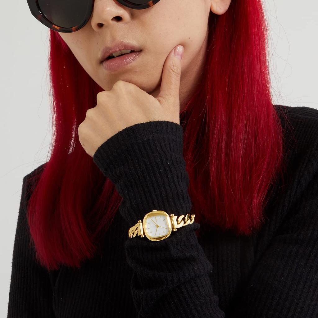 Authorized Dealer [KOMONO] KOMONO Women's Watch KOM-W1209 Moneypenny Revolt Gold White