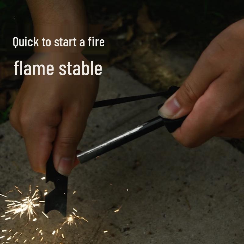 OIMG Outdoor Camping Flint Fire Starter Set