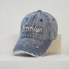 Gorra de Béisbol Vintage de Mezclilla para Primavera Verano Unisex Parte Superior Suave Gorra para el Sol