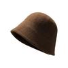 Basin Hat Thick Windproof Comfy Simple Women Winter Knitting Wool Costume Accessories