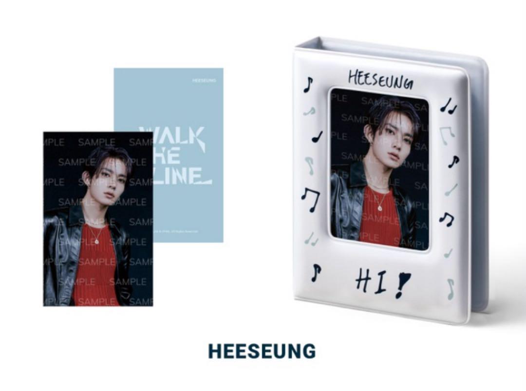 

[USED] ENHYPEN Heeseung Card Binder Trading Card Binder