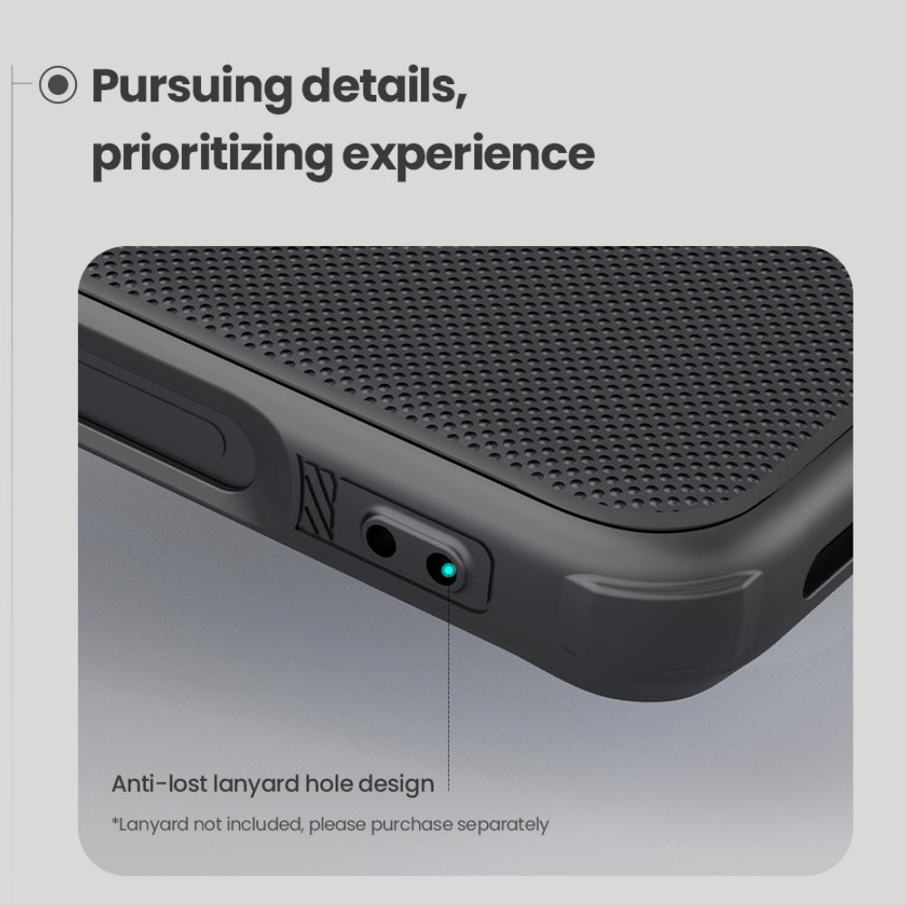 Pouzdro Nillkin Super Frosted Shield Pro s magnetickým povrchem, PC+TPU, nárazuvzdorným zadním krytem pro Vivo X200 Ultra
