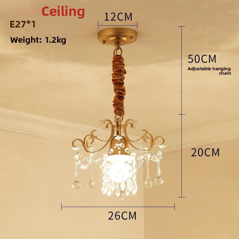 

Светильник в проходе Потолочный светильник Балкон Прихожая Лестница Гардеробная Светильник в прихожей Хрустальная люстра Chandeliers