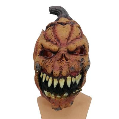 Latex Pumpkin Mask for Halloween Pranks & Costumes