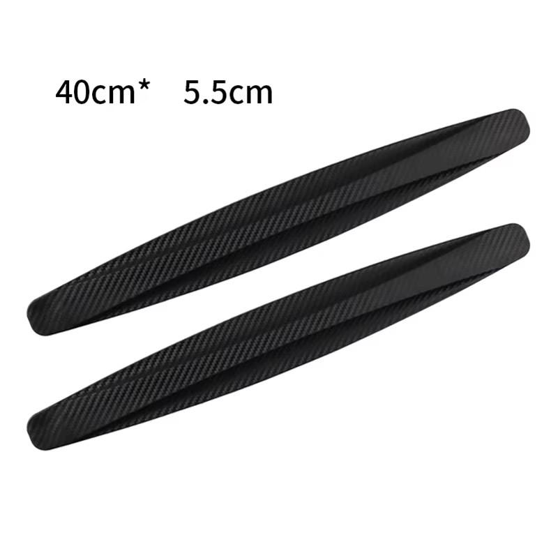 2/4pcs Car Bumper Protector Strip Guard Corner Protection Strips Scratch Protector Crash Blade Anti-collision Auto Accessories