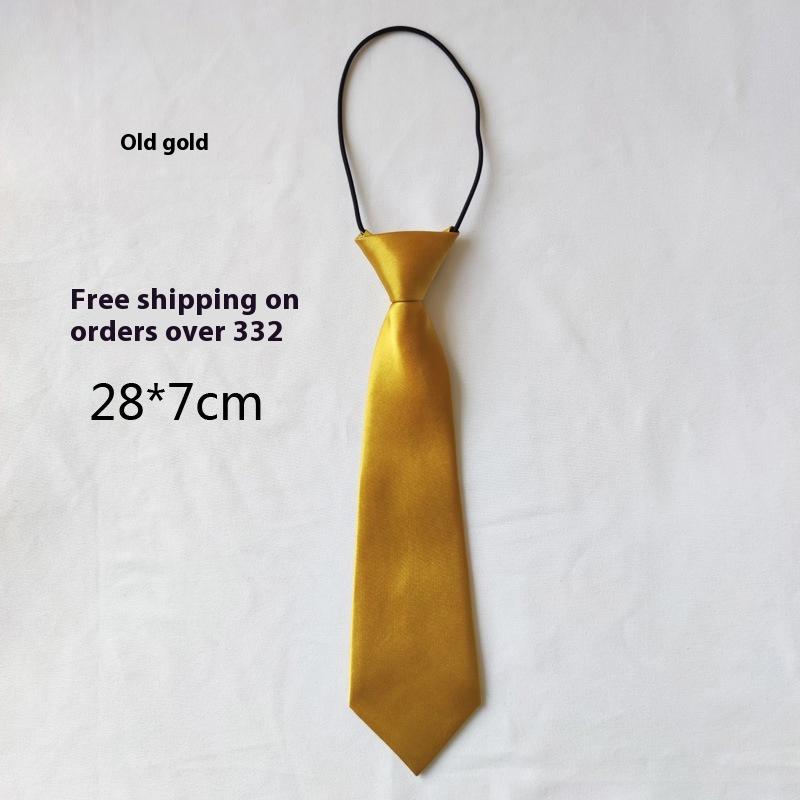 Petits Élastiques pour Enfants Élastiques Couleur Pure Accessoires d'Activité pour Bébés Filles Cravates pour Uniforme Scolaire Enfants