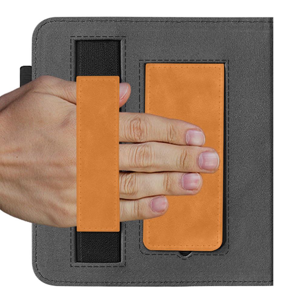 E-book Leather Case for 2024 Kobo Libra Color (Model: N428) 7-inch, Palm Stand with Sleep Mode
