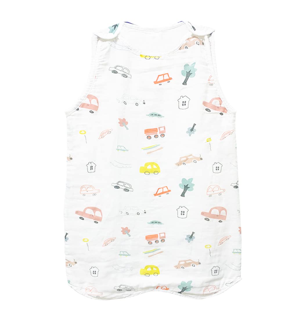 

Baby Baby Sleeping Prevents Colds While 45x80cm [MOMSMENU] Sleeper, Bag, 4-ply Gauze, 100% Cotton, Soft, Sleeping, Spring, Summer, Autumn, Cute, Car, оранжевый