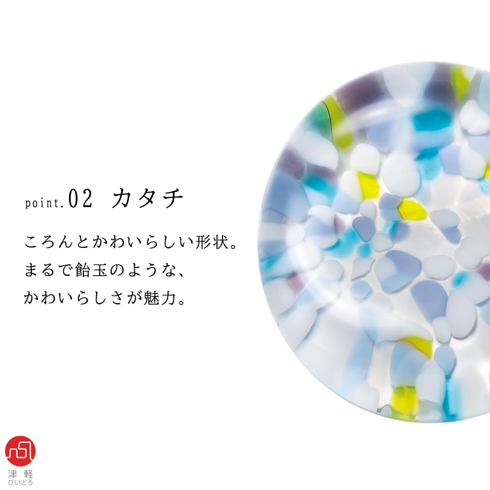 Aderia Tsugaru Vidro Chopstick X 1 Japanese Snow Made In Rest, 3.5 Cm, Colors, Light, Japan, F-79863