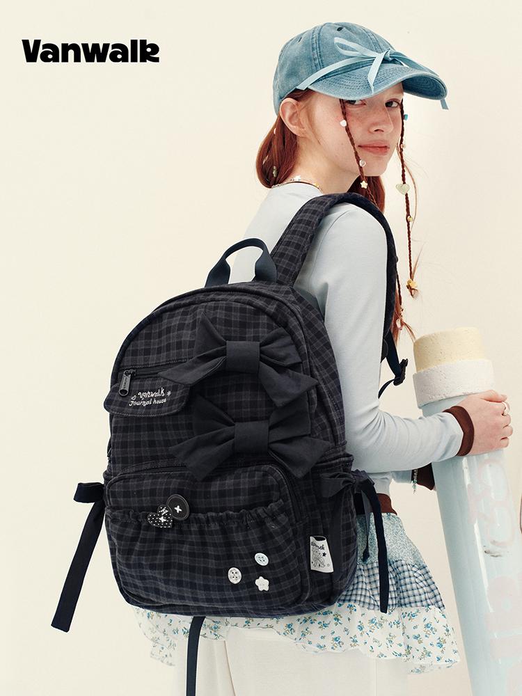 Vanwalk Wish Backpack [Check Blue]