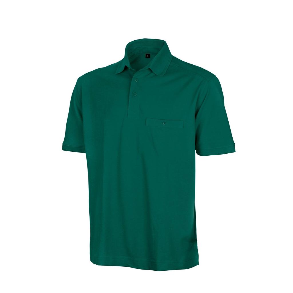 Result Mens Work-Guard Apex Short Sleeve Polo Shirt
