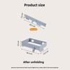 Foldable Trash Bag Holder Household Cabinet Wall-mounted Plastic Bag Hanger Kitchen Bathroom Storage Rack Garbage Bag Bracket