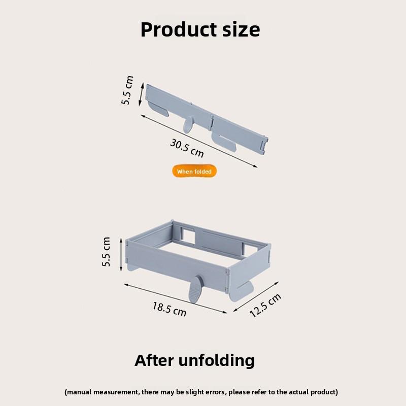 Foldable Trash Bag Holder Household Cabinet Wall-mounted Plastic Bag Hanger Kitchen Bathroom Storage Rack Garbage Bag Bracket