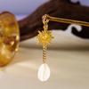 Pearl Fish Conch Key Chain Hanger Bikini Pendant Lovely Body Jewelry  Vacation