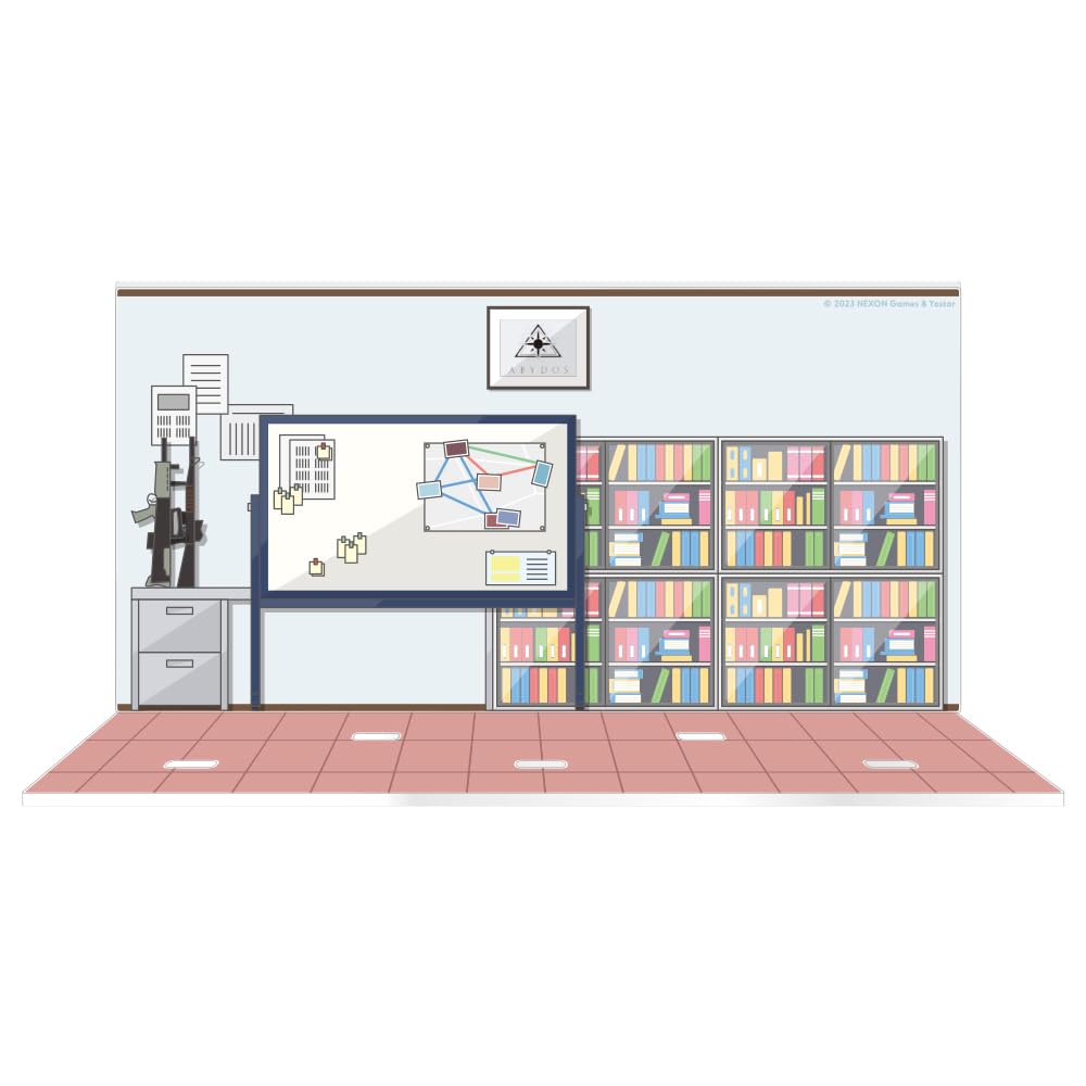 

Blue Archive Акриловая диорама-фон Комитет по контрмерам -Blue Archive- пластина/Абидос