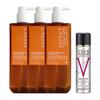 Perfect Serum Original Shampoo 680ml X3 + Volume Black Spray 120ml