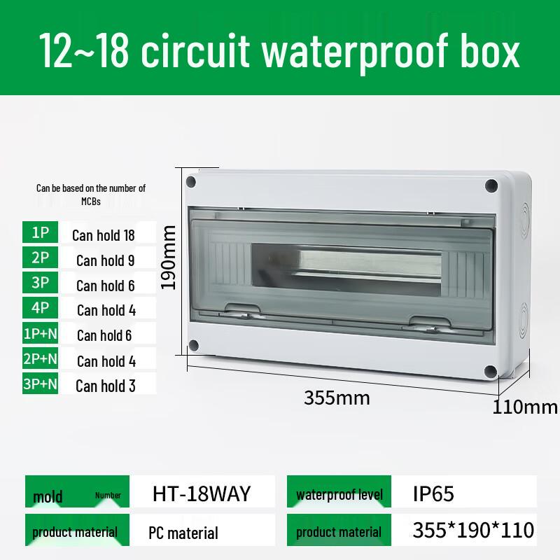 Scatola di derivazione da esterno impermeabile IP65 serie JNL HT