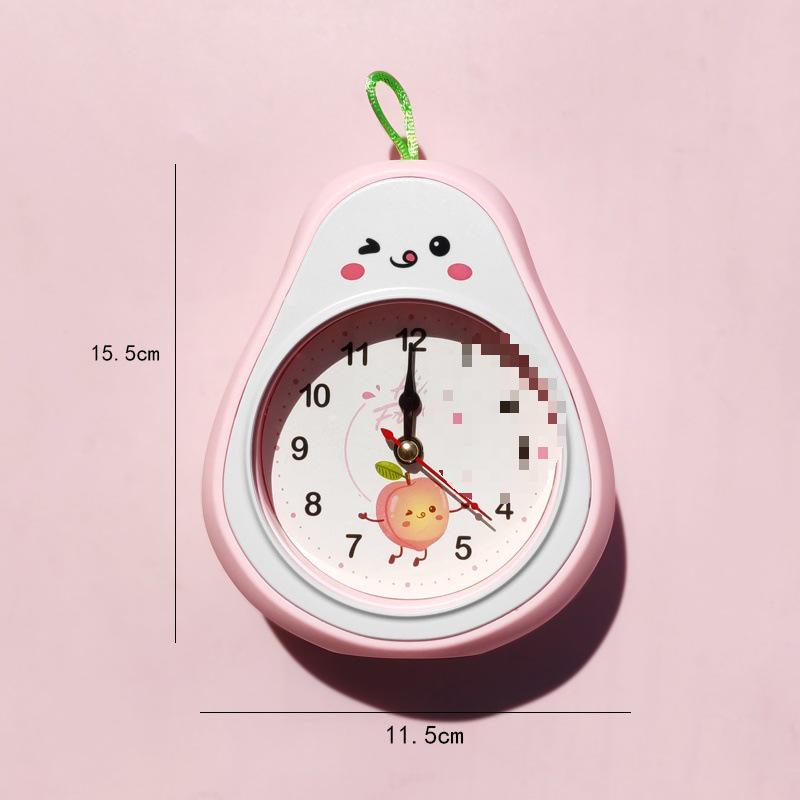 Creative 3D Fruit Magnetic Alarm Clock - Cute Personality Kitchen Refrigerator Magnet Clock