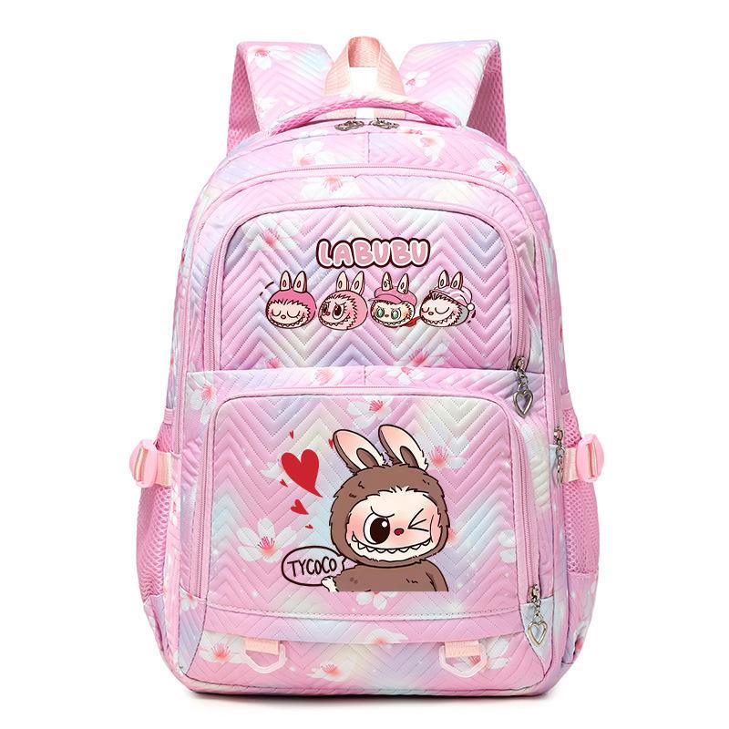 Cartoon Student Schoolbag Large Capacity Primary And Secondary School Student Schoolbag Trendy Backpack Light Fashion Backpack Backpack