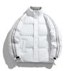 New Youth Cotton-padded Clothes Thickened Solid Color Thermal Stand-up Collar Cotton-padded Jacket Men's Cotton-padded Clothes