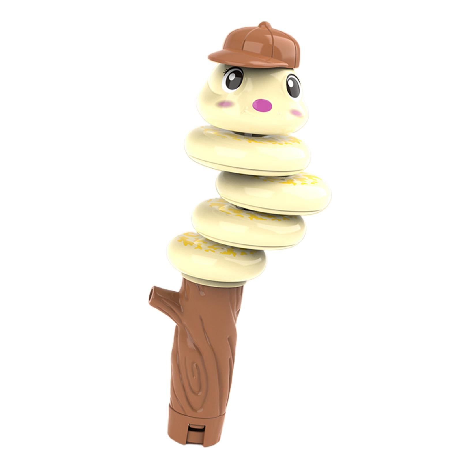 

Snake-Shape Swinging Toy With Whistled Parent-Child Interaction Plaything For Home/Travel As Shown жёлтый