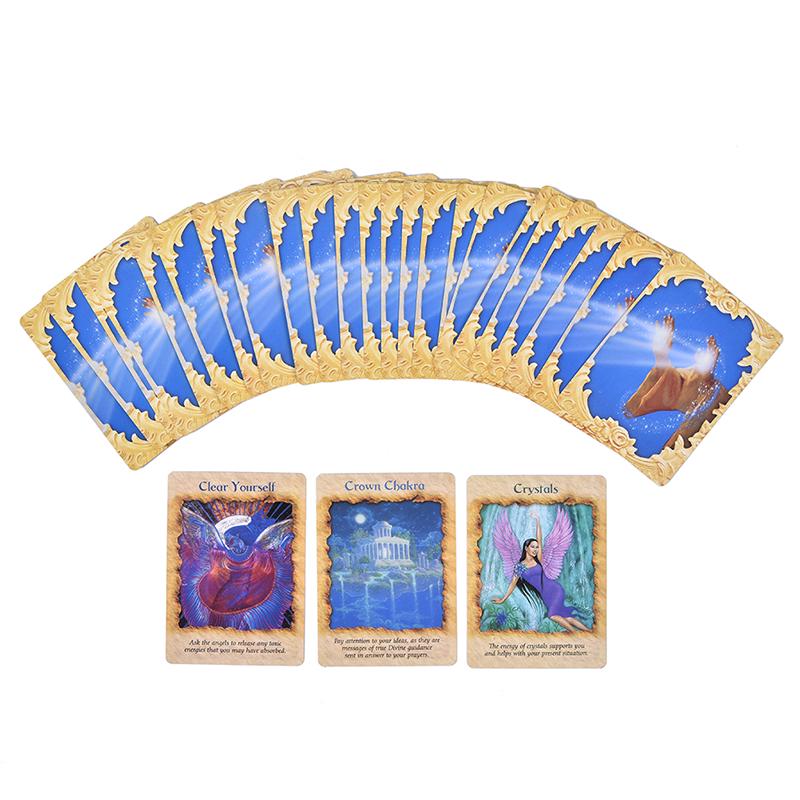 

44pcs карточная игра английская версия Ангельская терапия Oracle Card
