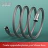 Upgraded Anti-Tangle Explosion-Proof High Flow Shower Hose with Universal Connection