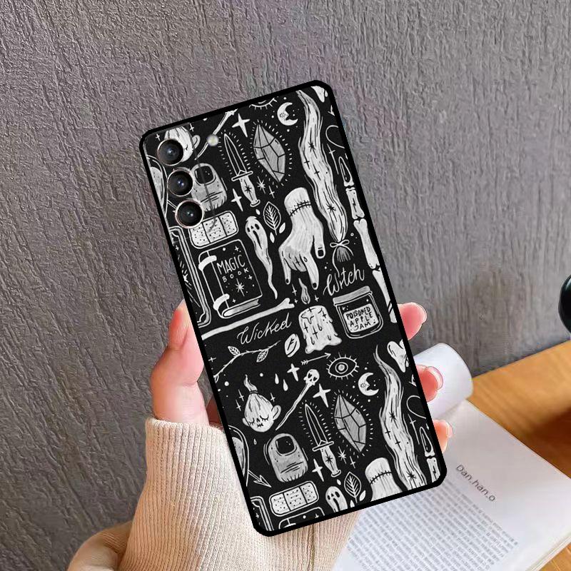 MAGIC Witchcraft  Witch Sailor Phone Case For Samsung Galaxy S24 S26 Ultra S20 S21 S22 S23 S25 Plus S10 S24 S25 FE Cover