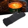 Oven Mitts Oblique Mouth Texture Silicone Nonslip Soft   Flexible To Use Cotton Lining Silicon Oven Mittens(  )