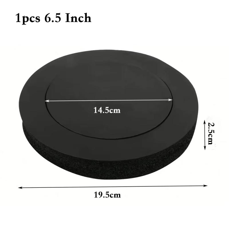4/5/6.5 Inch Universal Car Door Soundproof Cotton Speaker Bass Ring Foam Woofer Pad Noise Sound Insulation ring Accessories
