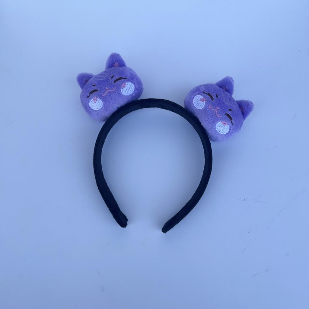 Kpop ATEEZ Aniteez HeadBand Cartoon Soft PP Cotton Cute Toy Charms Hair Clasp Hongjoong Mingi San Yunho Fans Concert Gift