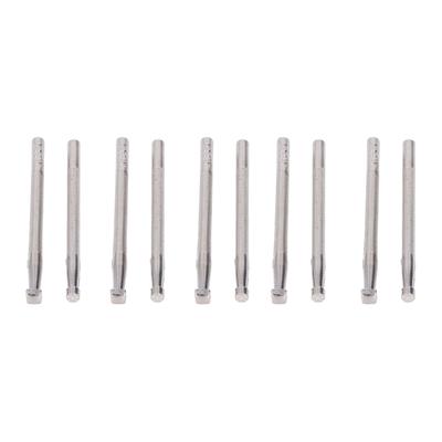 10 Pcs Leather Stamping Tools 2 Patterns Non Slip Alloy Steel DIY Leather Stamping Punch Carving Tool for Beginners