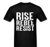 Rise Rebel Resist Anarchy Anarchist Anti-capitolism Anonomous Anon TEE T-shirt