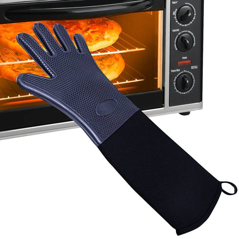 Professional Silicone Baking Mitts With Non Slip Grip And Heat Insulation For Chefs And Home Cooks