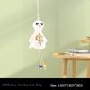 Totoro Ceramic Wind Chime Ornament - Cute Japanese Wall Decor for Girls' Bedroom