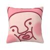 K-Kobito Zukan Peach Pillow Cover Fashion Pillow Case For Wedding Party Home Decor Cushion Cover Square Graphic Pillowcases Gift