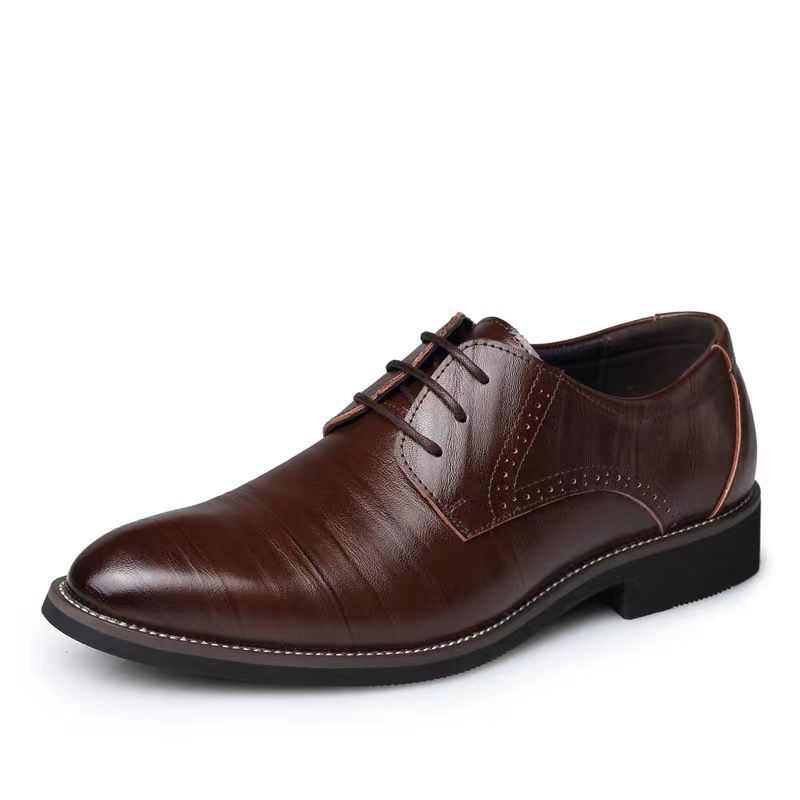 

Non Slip Low-Top Men s Formal Shoes Lace Up Gentleman 2026 Trend Suit Party Elegant and Classic Clothing Price Social Shoe Male 48