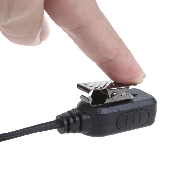 3.5mm PTT Ear Hook Earphone for Smartphones for Cellphone Push-To-Talk Headsets