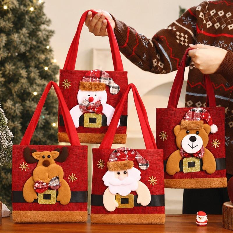 Christmas Ornaments Christmas Apple Bag Christmas Gift Bag Couple Christmas Candy Bag Ping An Fruit Bag Tote Bag