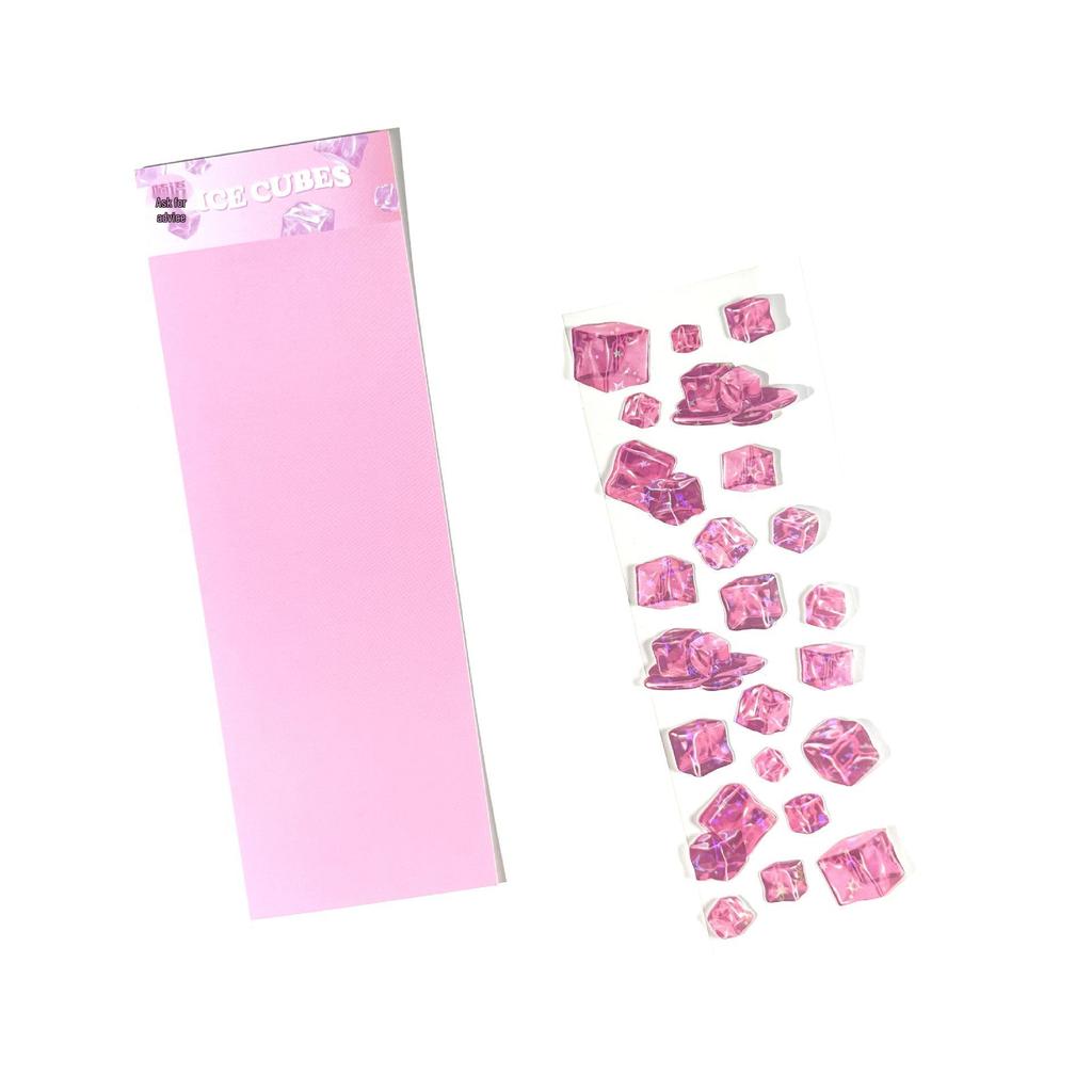 Coisini Original Korean Guka Cute Laser Ice Cube Stickers for DIY Decoration.