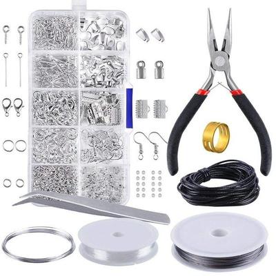 1Set DIY Schmuck Erkenntnisse Set Schmuck Perlen Herstellung und Reparatur Tools Kit Zangen Perlen Draht Starter