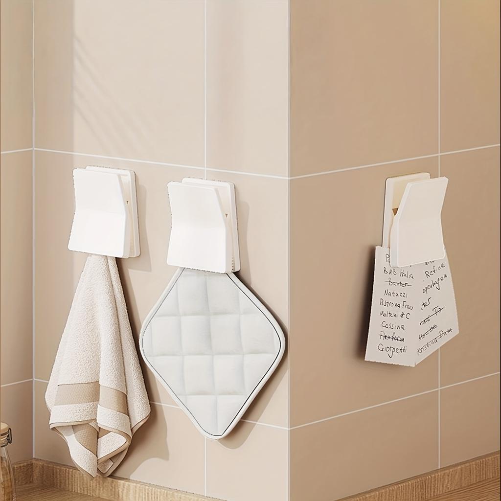 4pcs Kitchen Glove Storage Hooks, Rubber Glove Holders & Cloth Clips, Practical for Hanging Dishwashing Gloves at Home