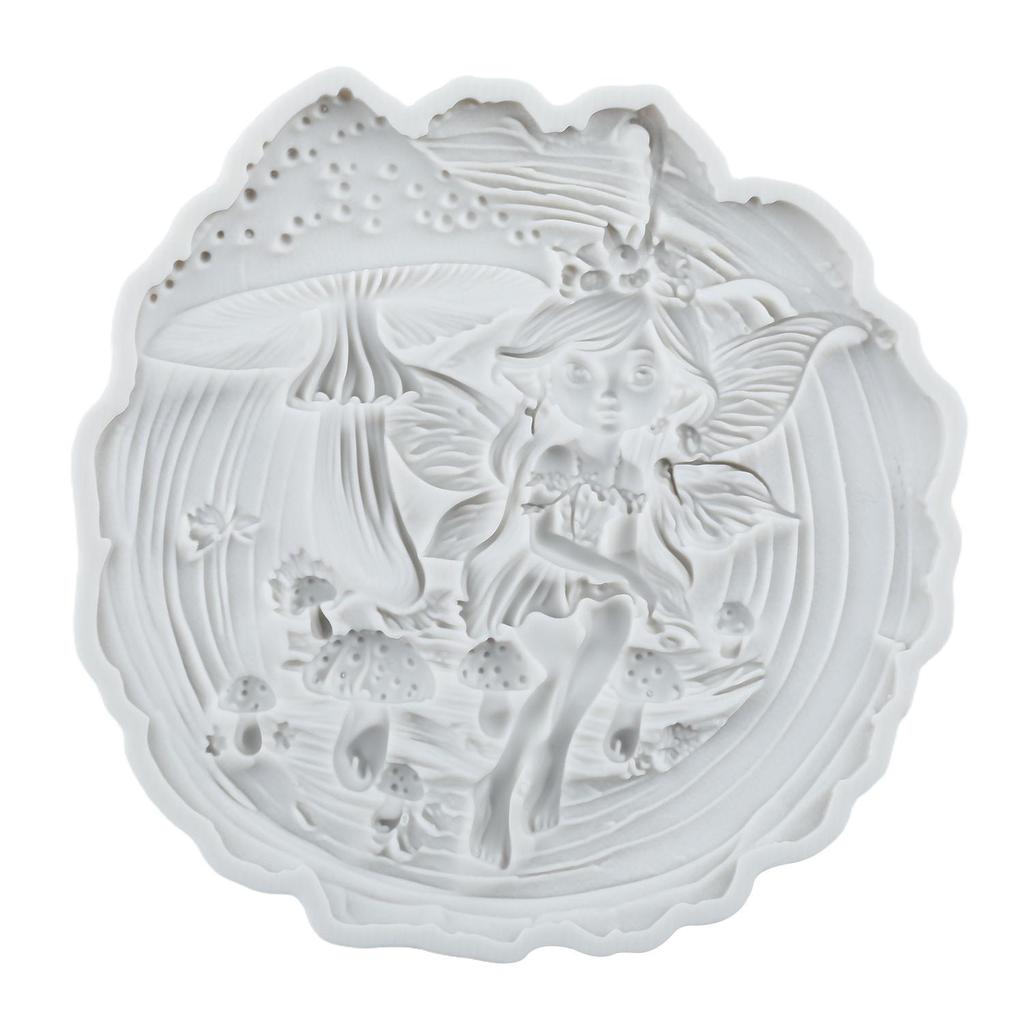 Butterfly Fairy Silicone Mold Fairy Fondant Molds Cake Decorating Tools Theme Cake Dessert Decorated Chocolate Candy Mold