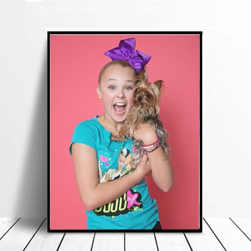 Buy JOJO Siwa 5D Diamond Painting Cute Girl Portrait Corridor Wall